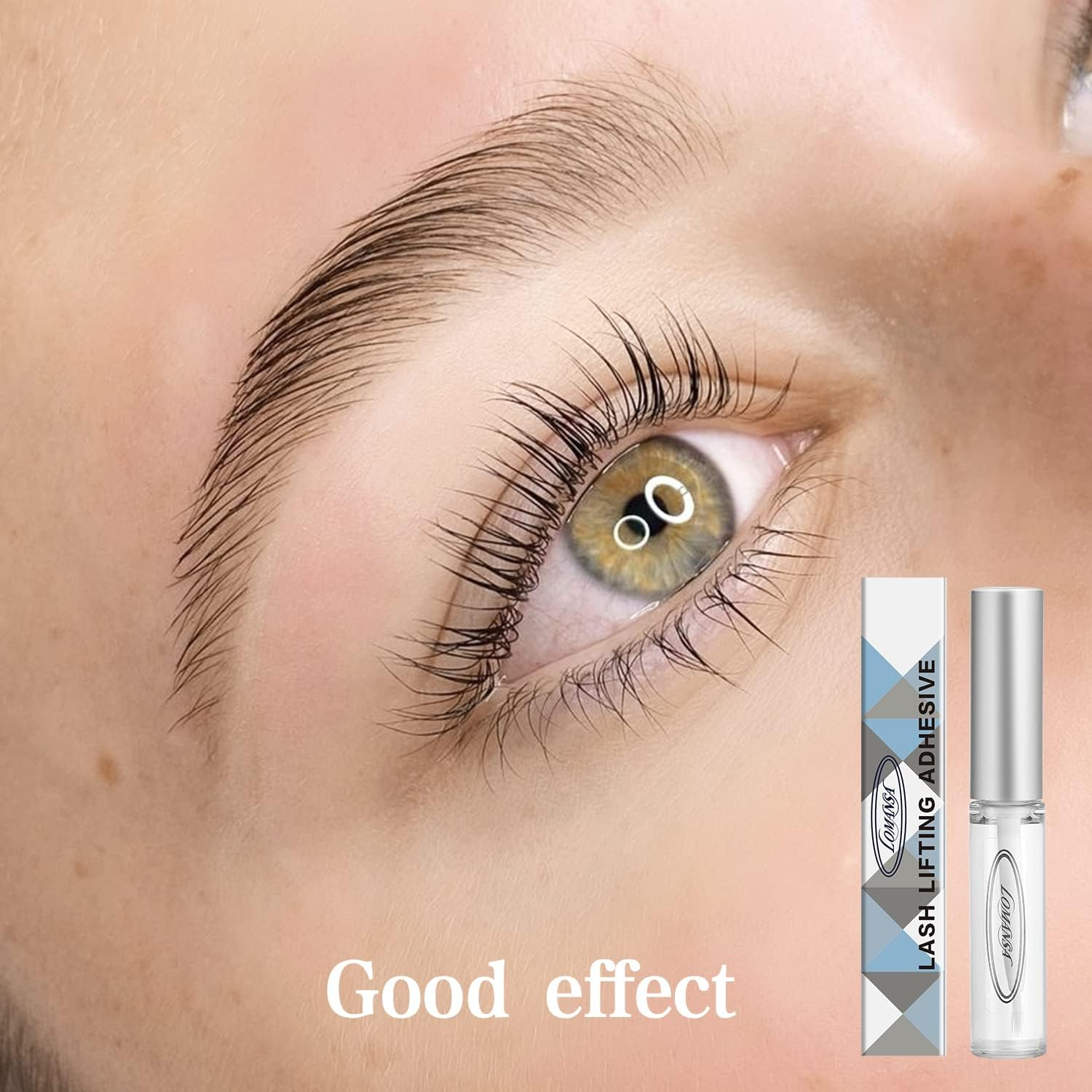 Lomansa Lash Lift Glue 2Pcs, Eyelash Lifting Adhesive Perming Rod Strong Fix Glue for Lashes and Brows Curl image number 1