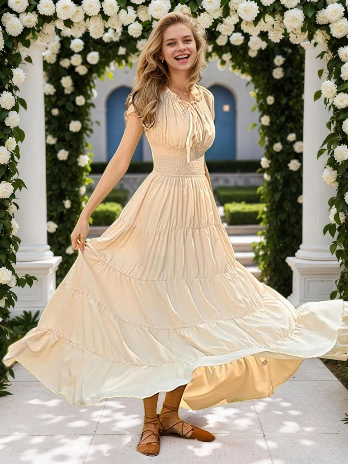 Medieval Dress Costume Victorian Renaissance Dress Adult Halloween Costumes for Women image number 6