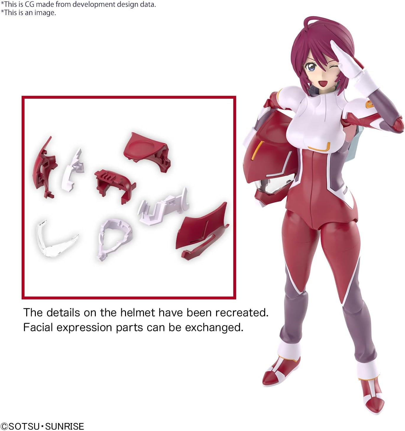 BANDAI HOBBY Gundam Figure-Rise Standard Gundam Seed Destiny LUNAMARIA Hawke