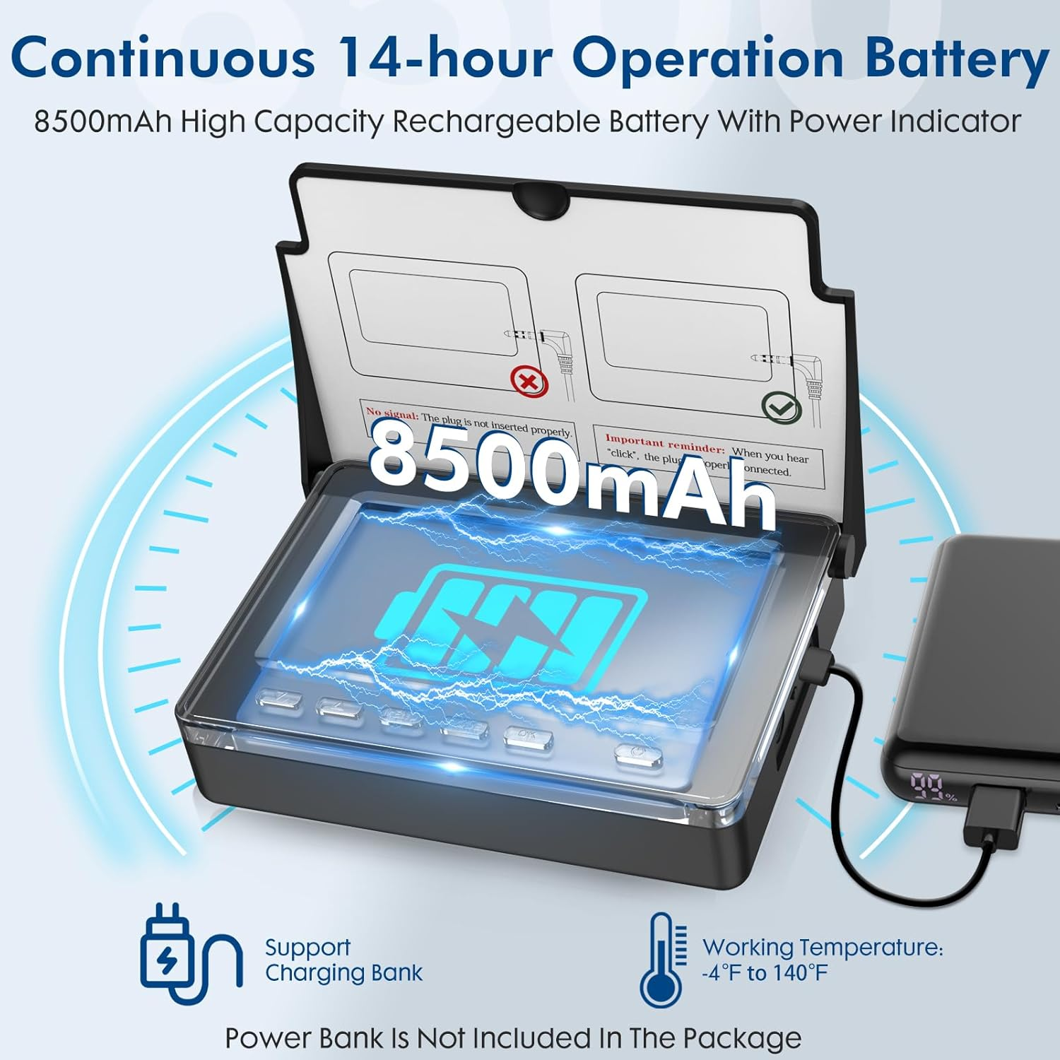 Sewer Inspection Camera,Hd 17MM 8500Mah Industrial Endoscope with Light,4.3'' HD 32GB DVR 360&deg; Rotate Screen Borescope Snake Pipe Drain Camera for Plumbing Inspection (30M) image number 2