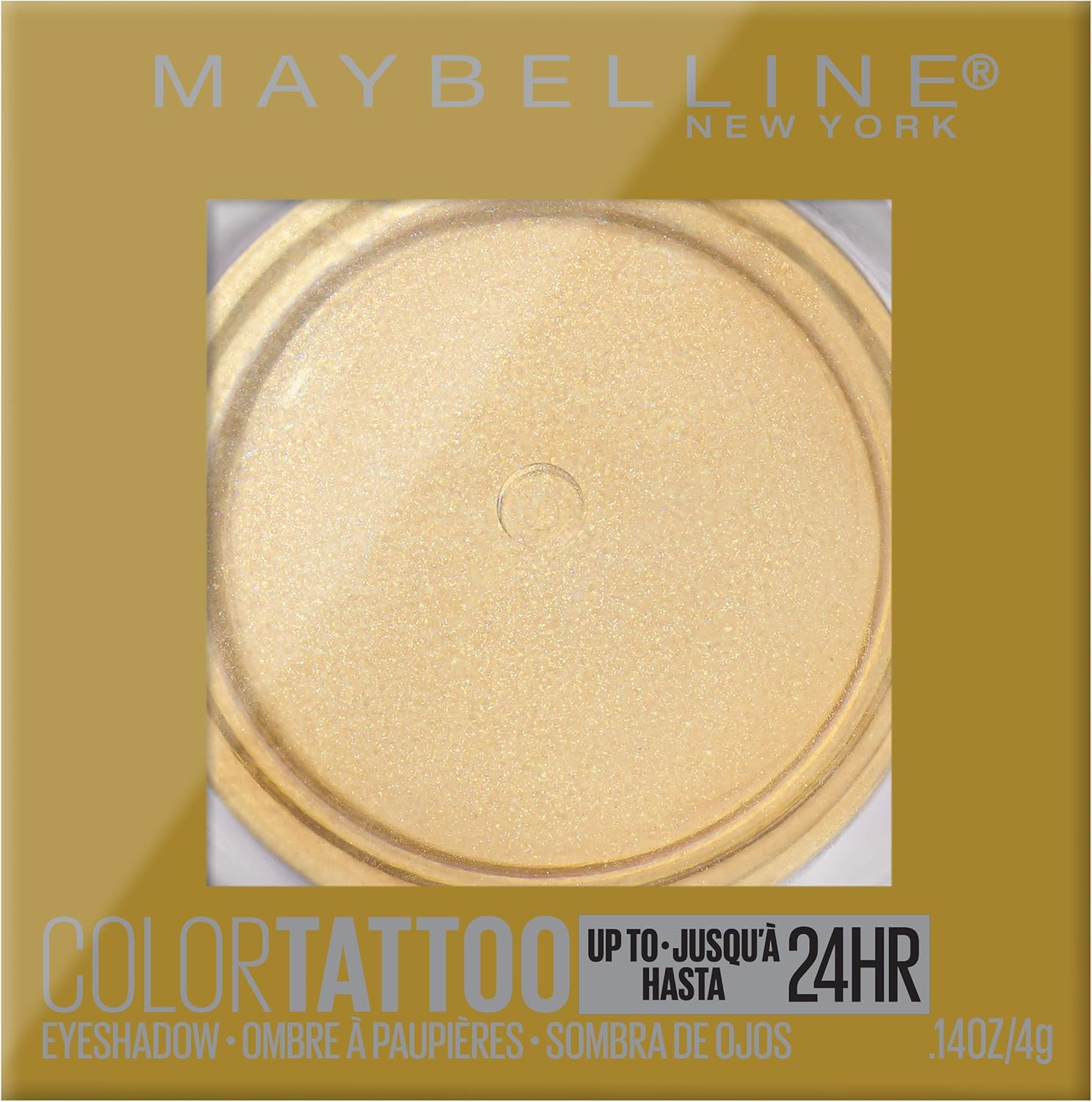 Maybelline New York Color Tattooup to 24HR Longwear Waterproof Fade Resistant Crease Resistant Blendable Cream Eyeshadow Pots Makeup, High Roller, 0.14 Oz. image number 2