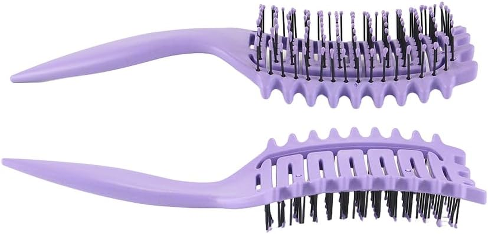 Enwye Curling Brush, Detangling Brush, Hair Brush with Soft Bristles for Curly Hair, Curling Comb with Soft Bristles for Detangling Hair for Women, Men and Girls