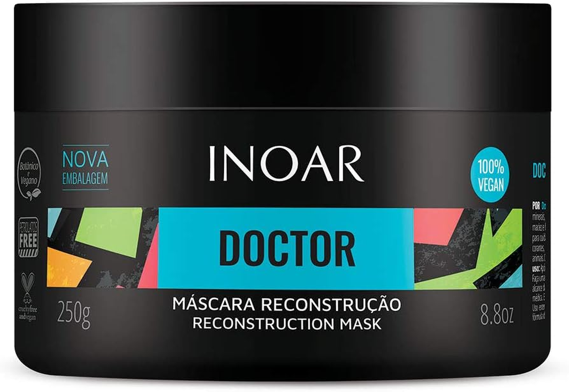 Inoar Doctor Reconstruction Hair Mask 8.8Oz/250G image number 5
