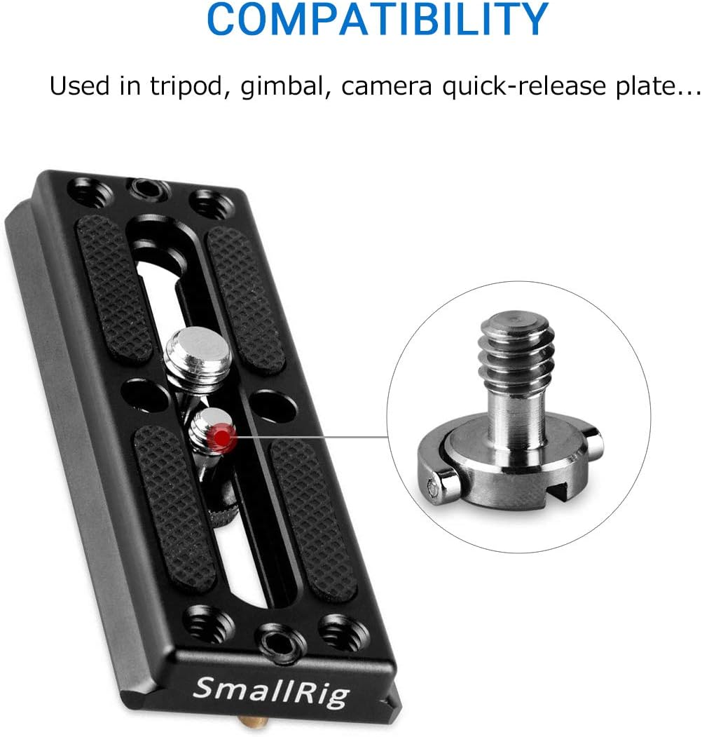 Smallrig D Shaft D-Ring 1/4 Inches Thead Camera Screw for DSLR Camera Rig - 838