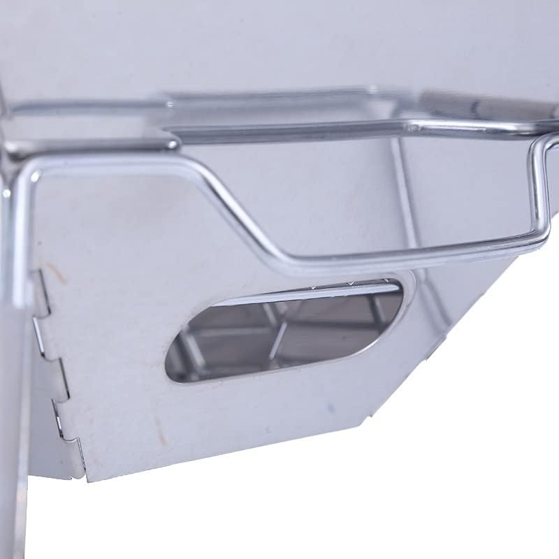 Fire Pit Charcoal BBQ Grill Camping Cooking Outdoor Portable Stainless Steel Stove