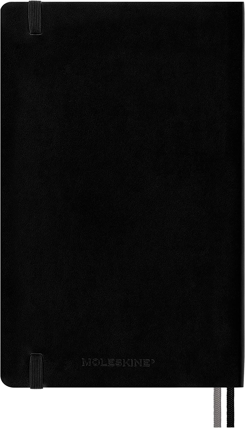 Moleskine - Classic Soft Cover Notebook Expanded - Plain - Large - Black image number 3