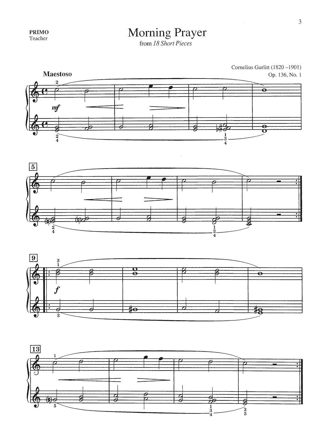 Easy Classical Piano Duets 1 image number 6
