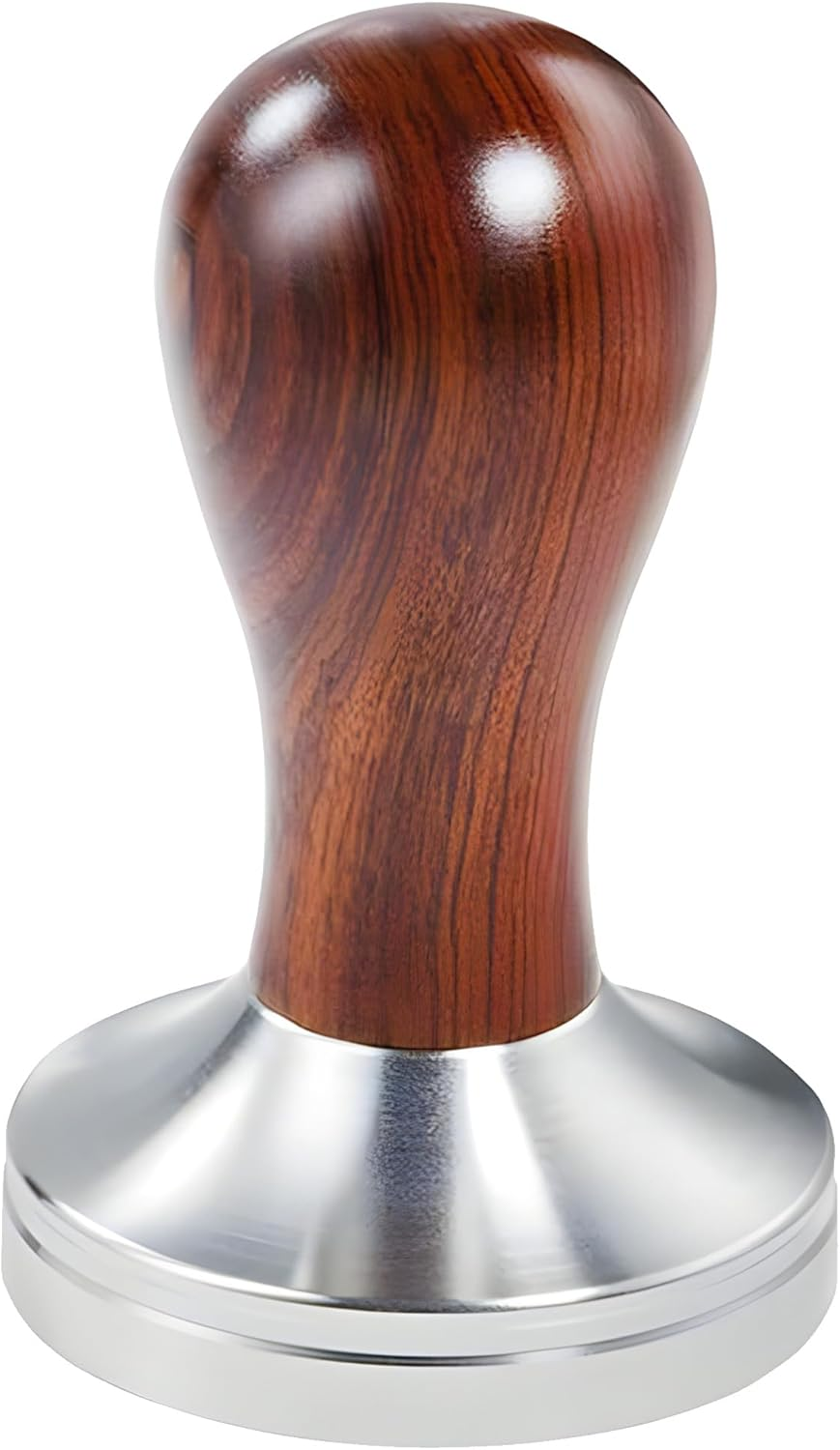 Espresso Coffee Tamper 53Mm Accessories - Compatible with Breville 54Mm Portafilter Baskets and Most 54Mm Espresso Machines Hand Tamper with Stainless Steel Base and Scented Rosewood Handle image number 1