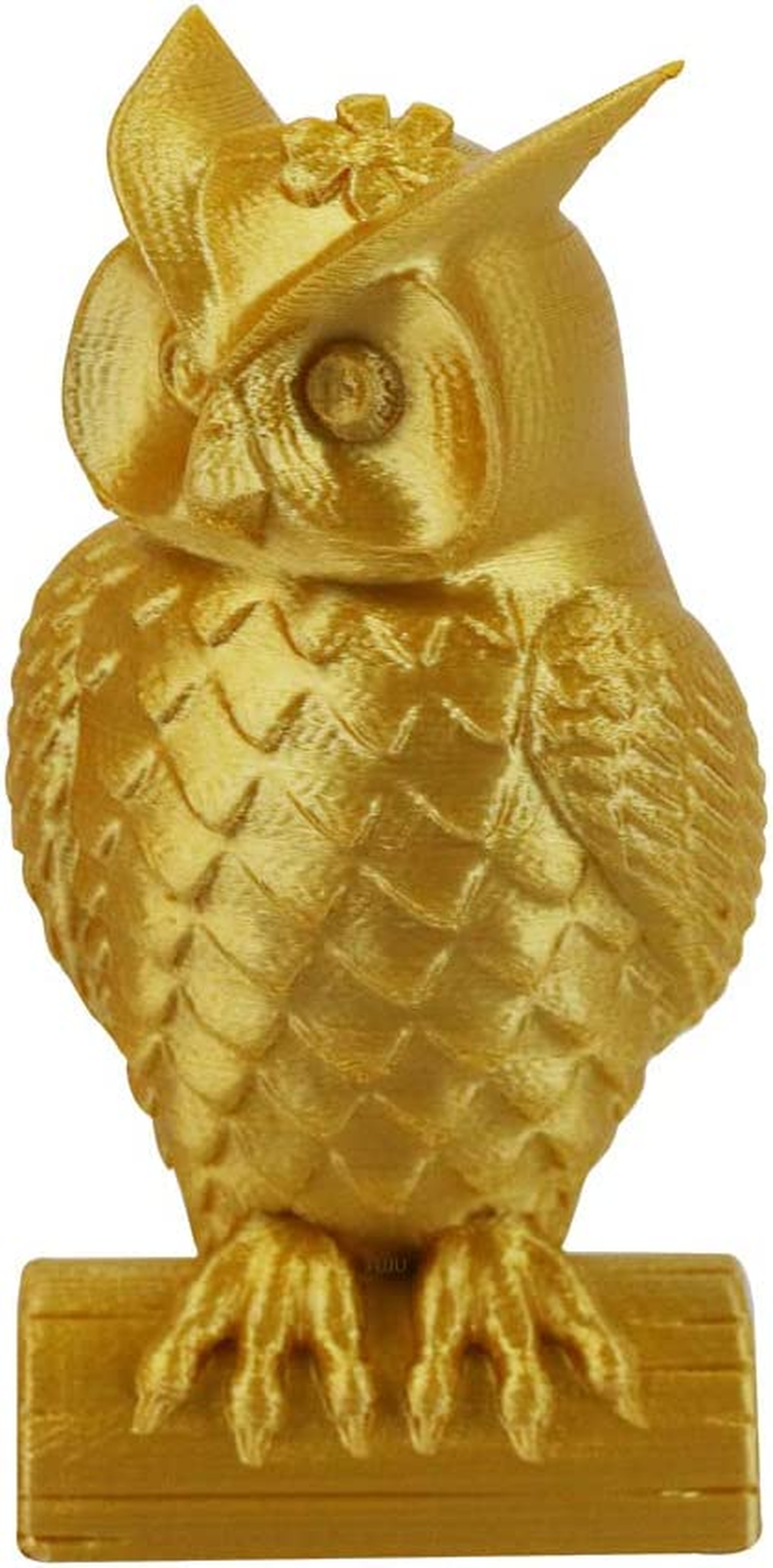 CC3D Silk Gold PLA Filament 1.75 Mm 3D Printer Filament 1 KG 2.2 LBS Spool 3D Printing Material Silky Shiny Metal Metallic Gold PLA image number 2