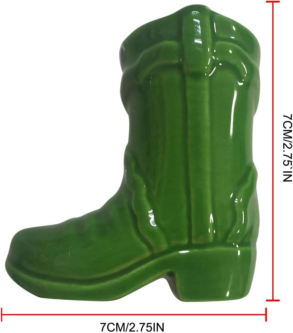 Boot Matchstick Holder - Long Match Sticks Holder - for Candle Fireplace Kitchen Long Match Stick Holder with Bottom Igniter Borato