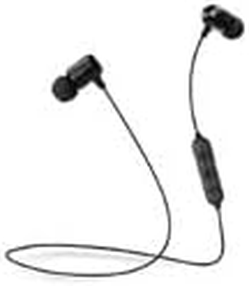 Aiwa In-Ear Gel Bluetooth Headphones, Black AWBT302-BLK image number 2