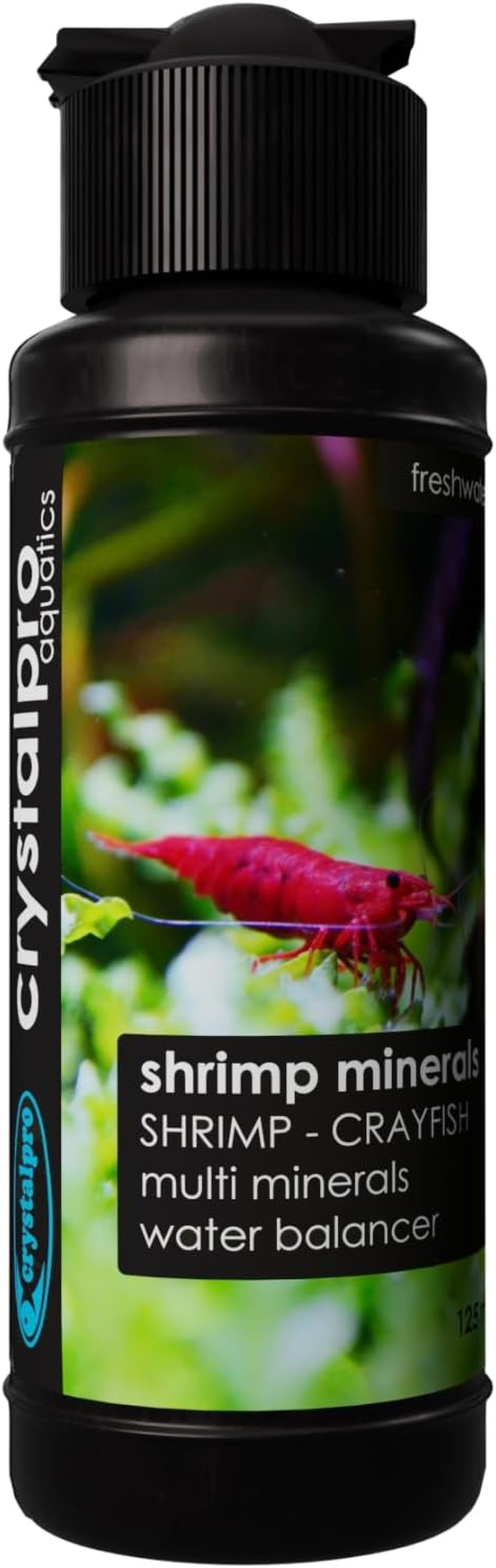Shrimp Minerals 4.22 Oz - Essential Minerals for Shrimp Tanks and Invertebrates - Freshwater Aquarium Salt - Tank Accessories - Shrimp Aquarium Supplies -Neocaridina and Caridina image number 1