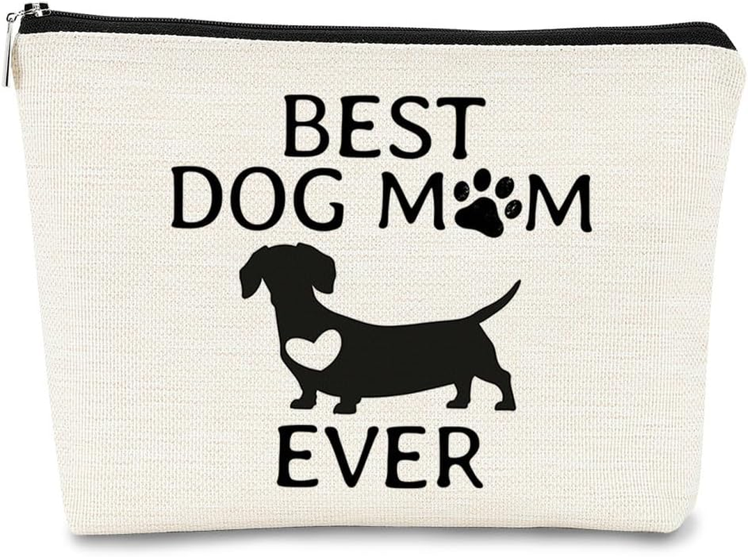 BARPER Dachshund Makeup Bag, Corgi Bag, Dog Lover Gifts for Women, Mom Gift Ideas, Animal Lover Gift, Weiner Dog