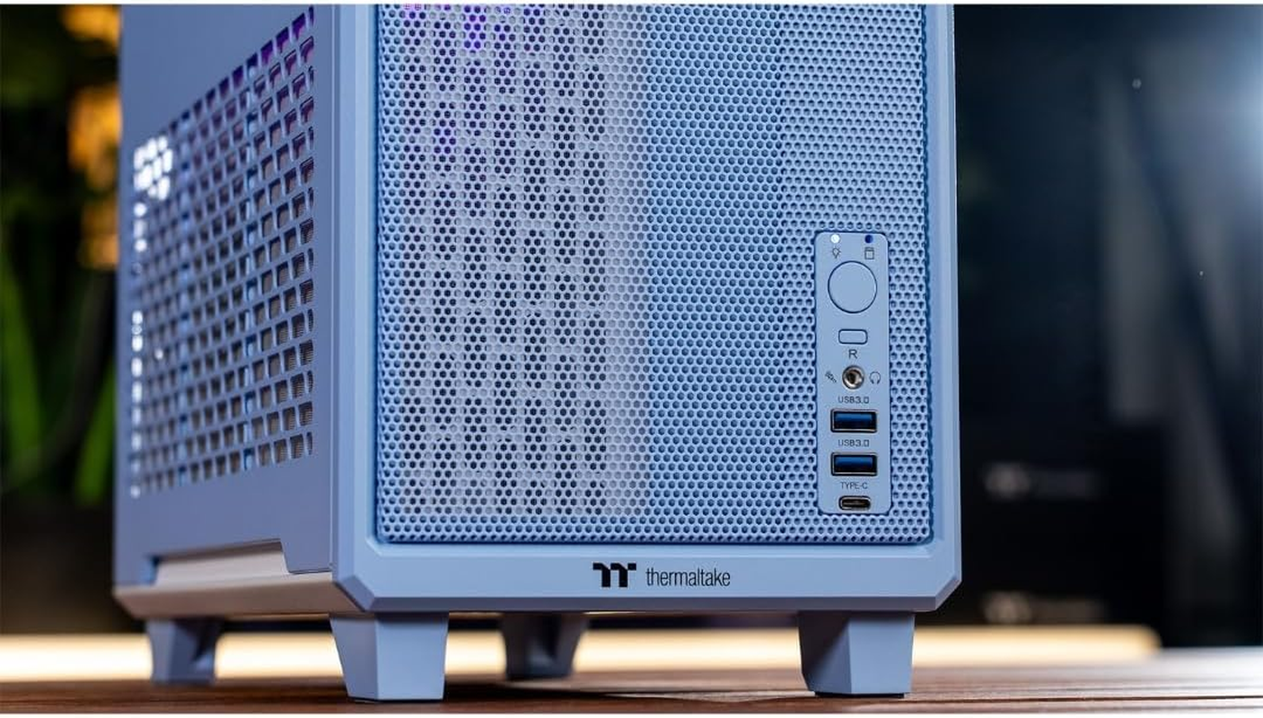 Thermaltake Gaming System Nomad PRO - Intel 14600KF / RTX 5070/ B760I Wifi/ 32GB RAM/ TR100 Hydrangea Blue, CA-4N1-00SFWA-01 image number 5