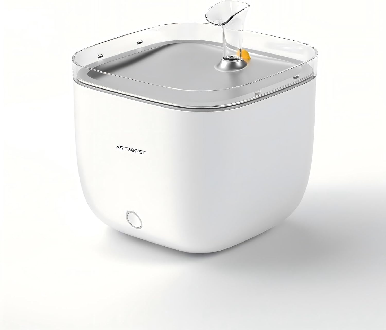 Astropet Drinking Fountain with Wireless Water Pump for Cats and Smaller Dogs, Ultra Quiet 2 Litre Cat Fountain, Stainless Steel Drinking Bowl for Easy Cleaning image number 6