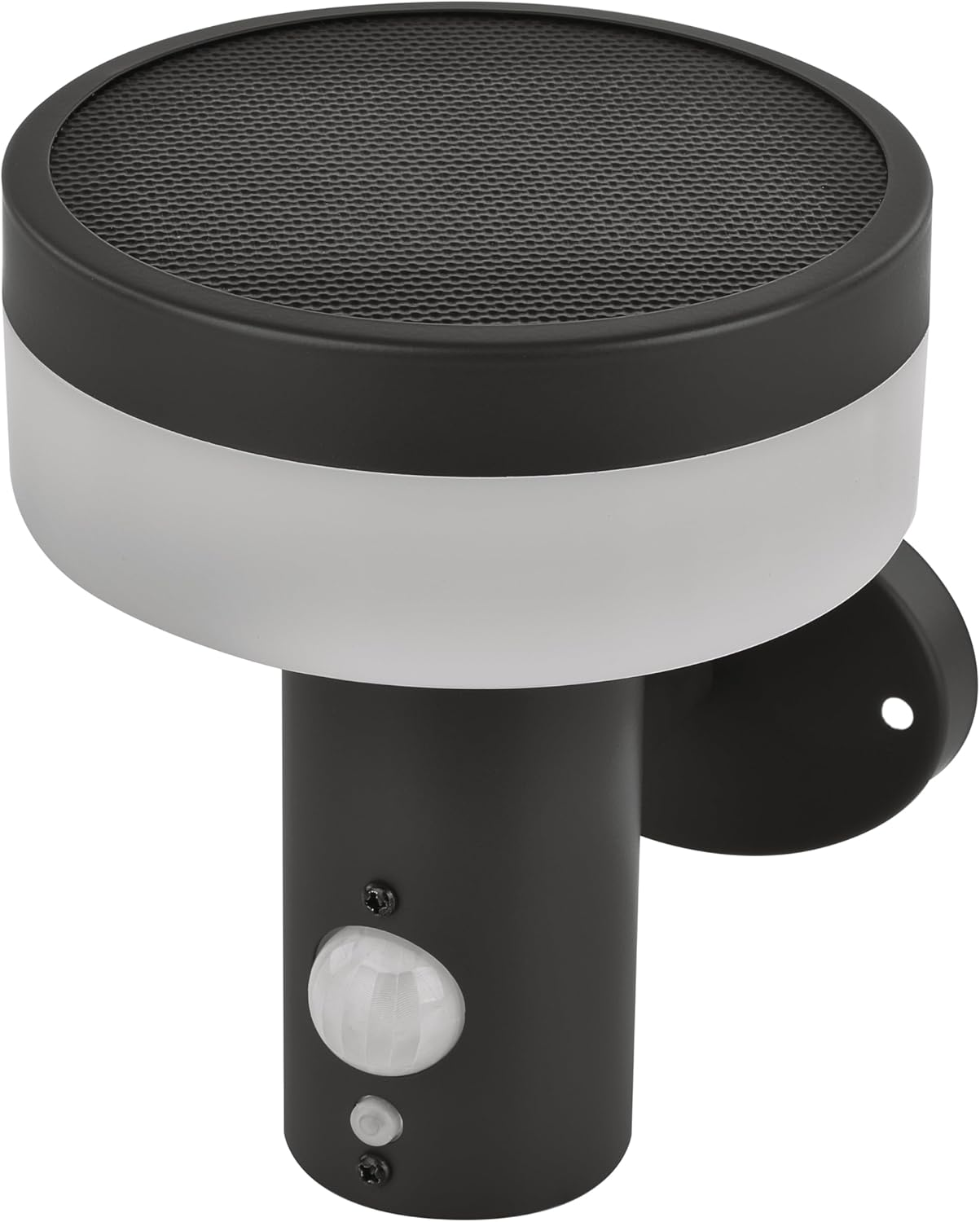 EMOS - TERION Solar LED Wall Light with Motion Sensor for Home and Garden - Waterproof Solar Garden Lighting with Sensor, Brightness 200Lm, Warm White - Stainless Steel Housing for Wall Mounting image number 3