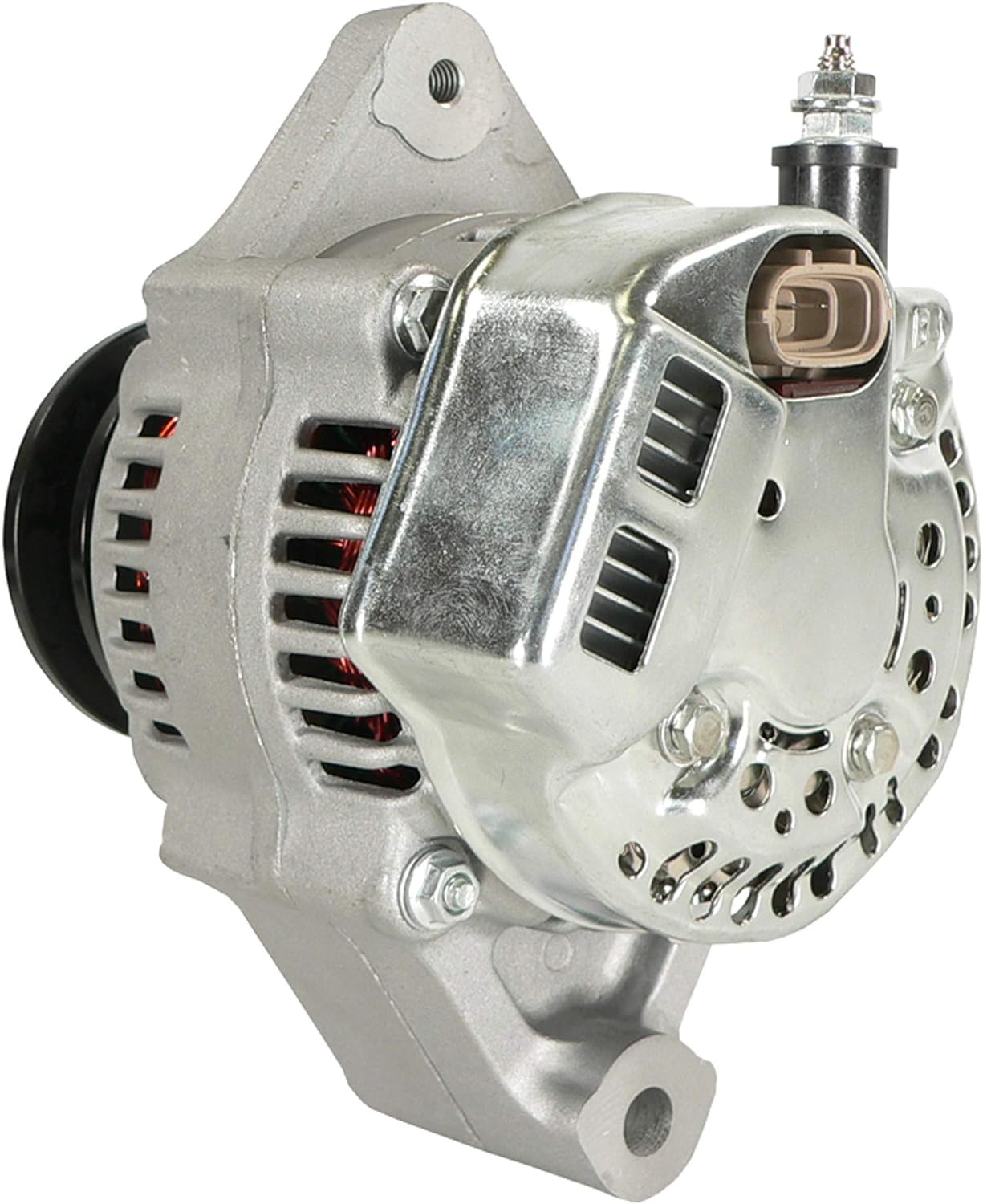 DB Electrical AND0528 New Alternator for Komatsu Nippondenso 12 Volt 600-861-1611 101211-2941, 600-861-1611, Nippondenso 1012511-2941, Cummins C6008611611 ND101211-2941 101211-2940 101211-2941 12771 image number 6