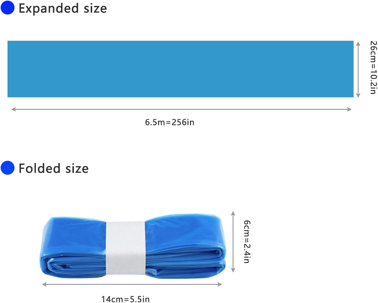 12 Pack 6.5 Meter Nappy Bin Refill Bags Diaper Pail Refills Compatible with Tommee Tippee & Angelcare Pails Diaper Bin Bag image number 6