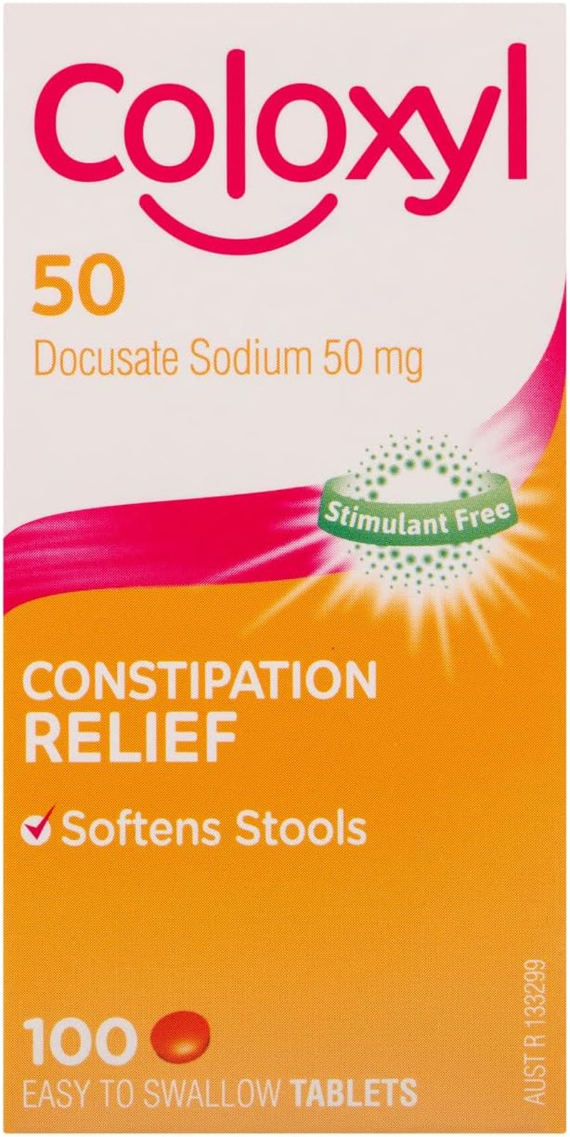 50 Mg Stool Softener 100 Tablets image number 1