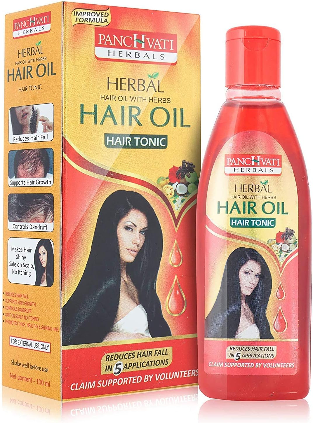 Panchvati anti Cellulite Shape Cream 100G & Hair Oil 100 Ml image number 1