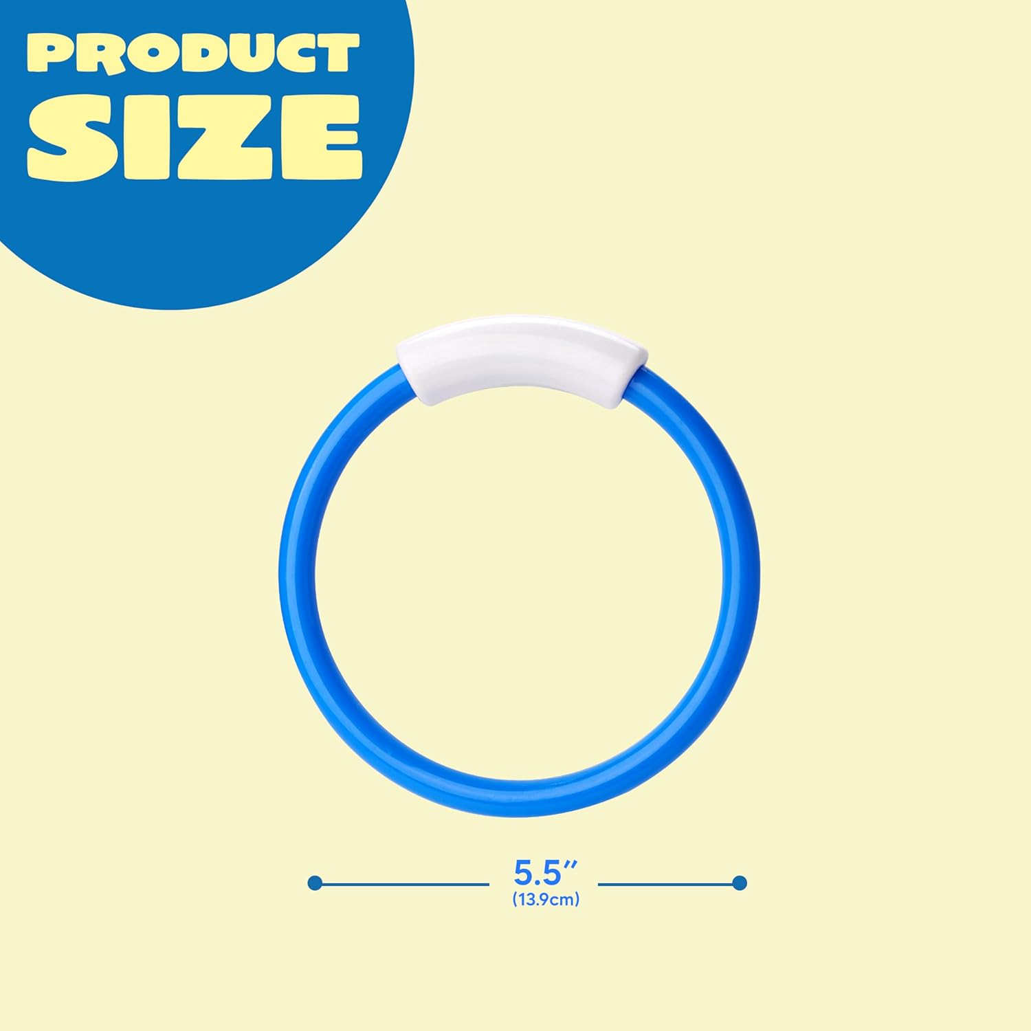 JOYIN Dive Rings Pool Toys, 8 Pcs Colorful Pool Rings for Kids, Underwater Training Swimming Diving Toy for Kids Gifts Summer Swim Water Fun Games image number 4