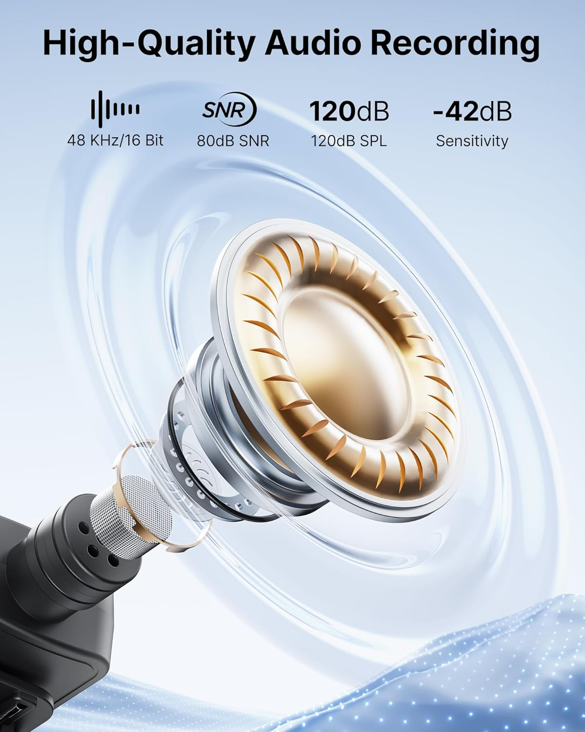 BOYA V3 Wireless Lavalier Microphone for Iphone 16/15&Android, 100M Wireless Range, All-In-One, Noise Reduce, 36H Battery Life&Charging Case for Vlogging Video Youtube Podcast Tiktok(Usb-C) image number 4