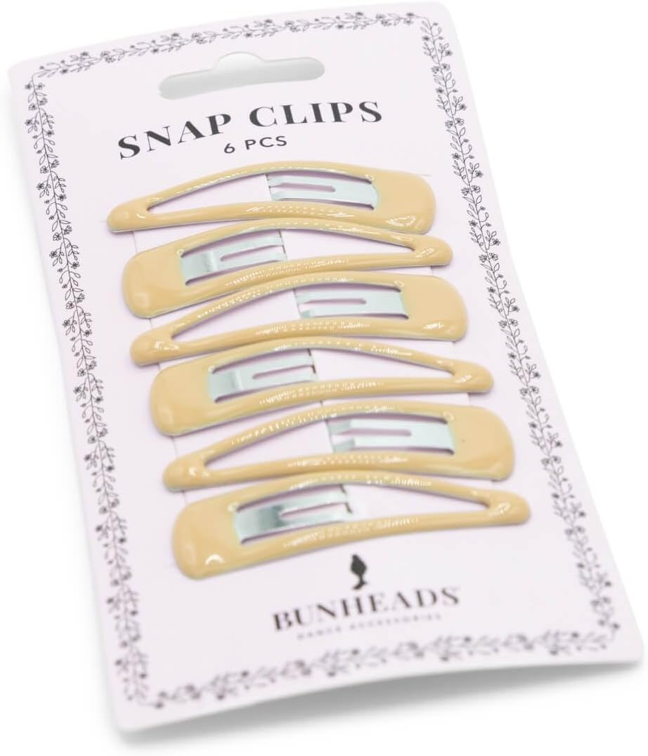 Capezio Snap Clips - One Size, Blonde image number 2