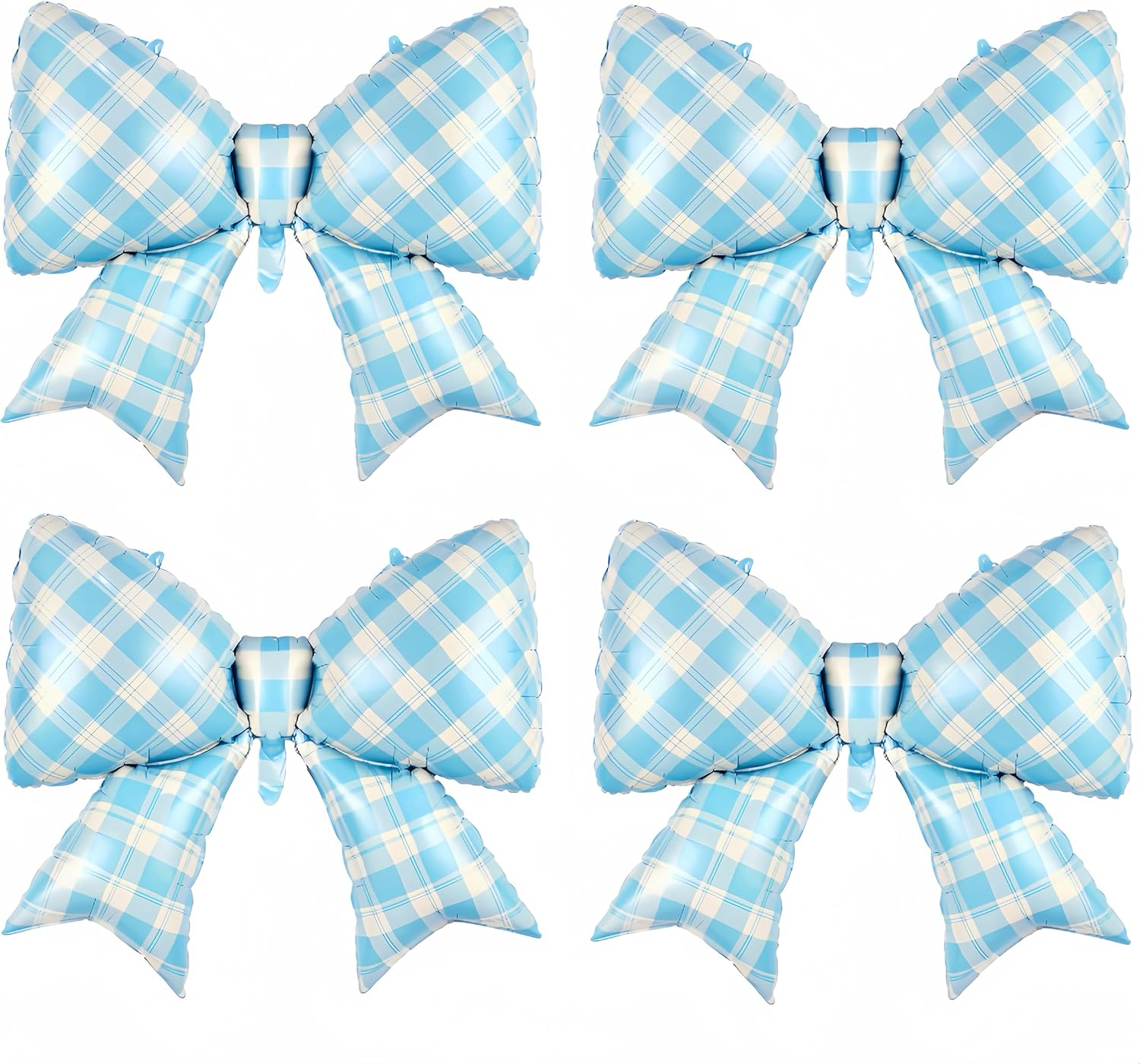 4 Pcs Giant Pink Bow Balloons/Coquette Birthday Party Supplies/Pink Bachelorette Bridal Engagement Wedding Anniversary Supplies for Women