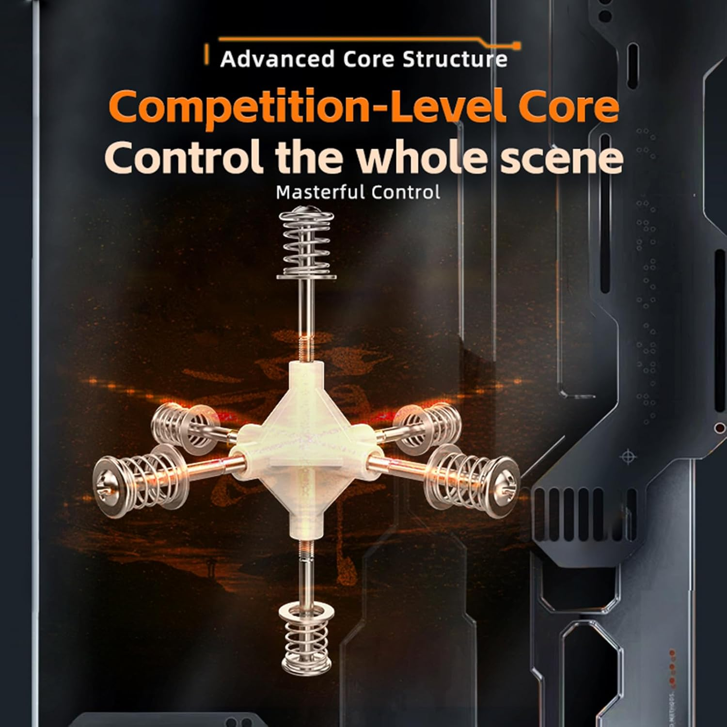 TUNJILOOL Moyu Meilong 3M V2 Magic UV Coating Speed Cube Stickerless Magnetic Cubes 3X3X3 Easy Turning for Adults and Kids image number 3