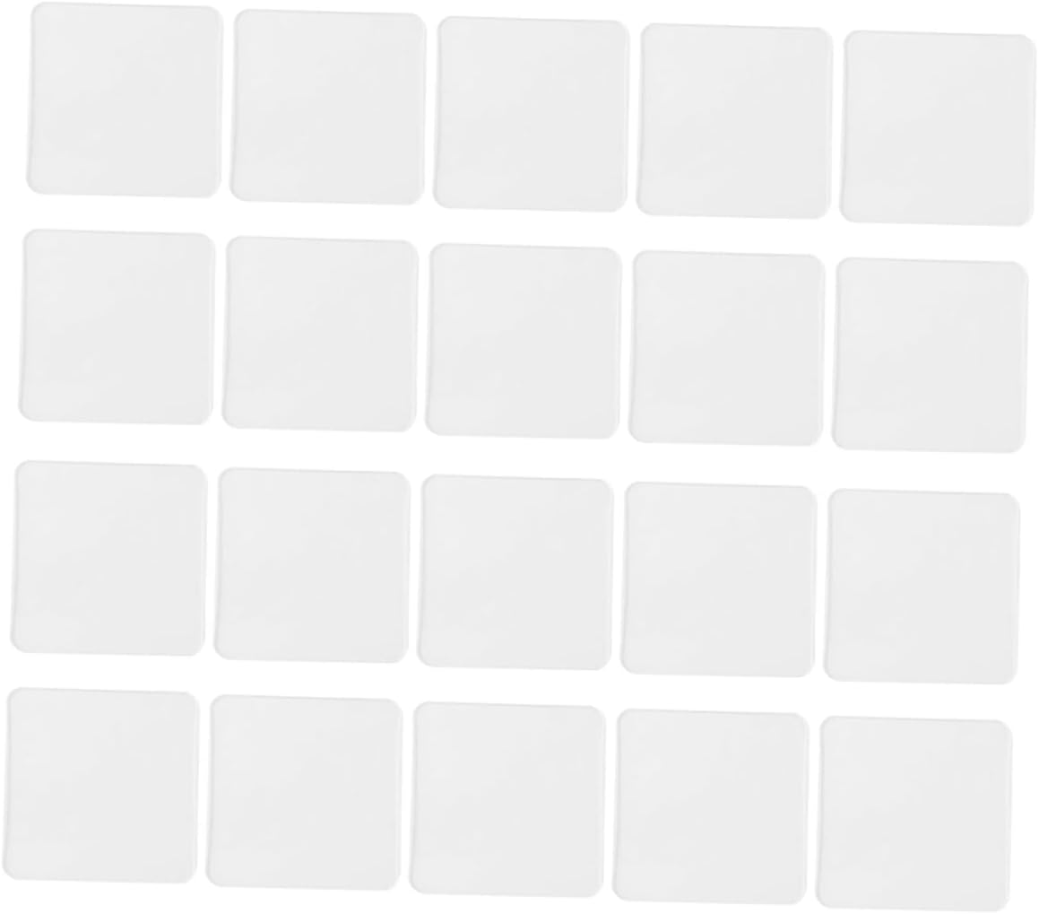 20Pcs Multifunction Double-Sided Tape Nano Adhesive Reusable Stickers for Home Office Car Beautiful Convenient Washable image number 1