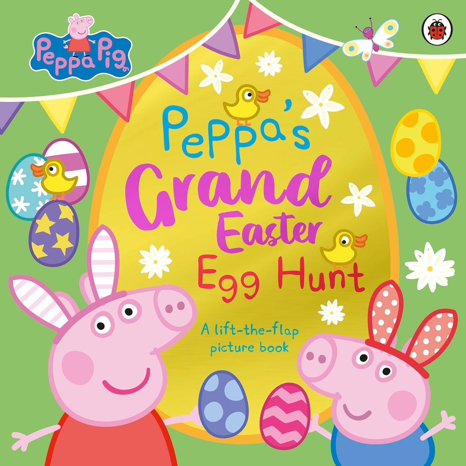 Peppa Pig: Peppa'S Grand Easter Egg Hunt: a Lift-The-Flap Picture Book image number 3