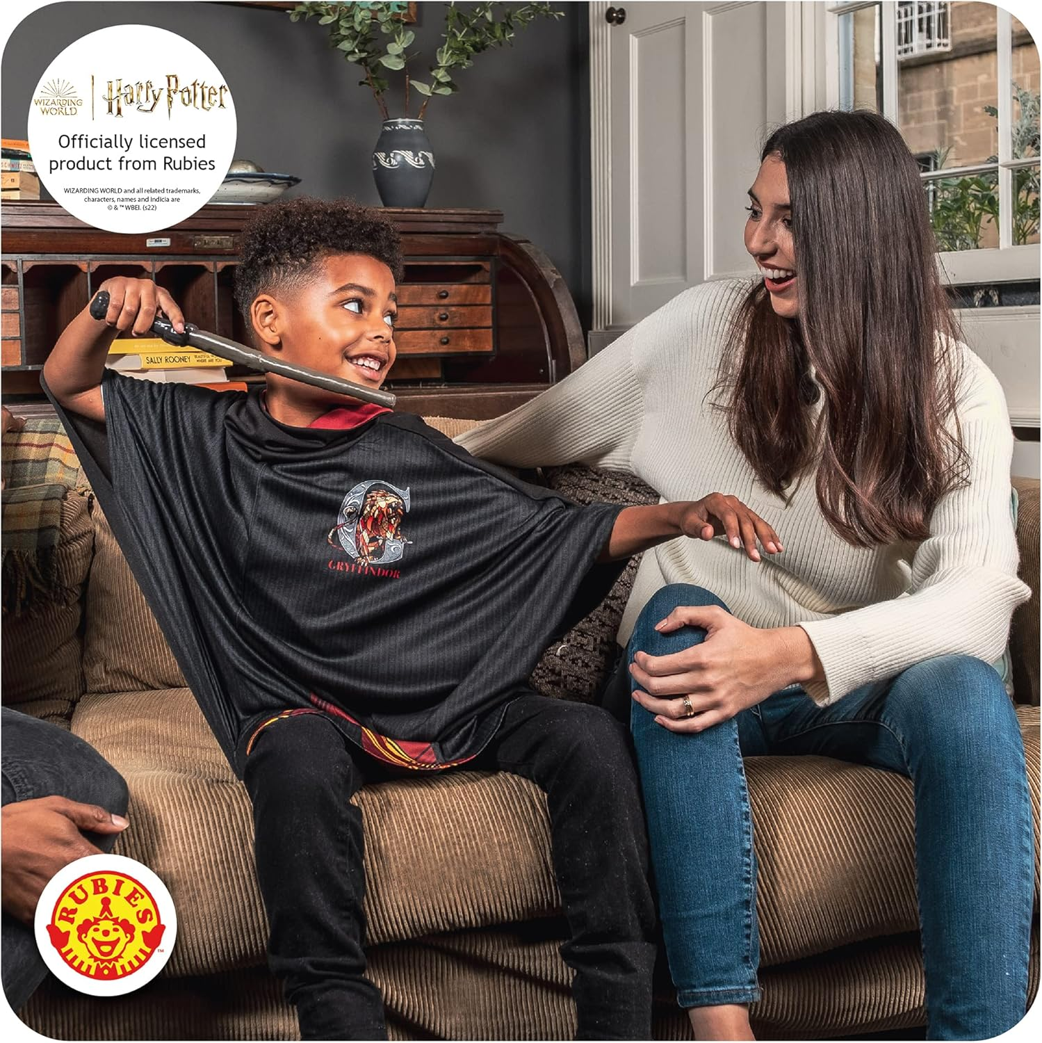 Rubies Official Harry Potter Gryffindor Child Poncho, Kids Fancy Dress image number 4