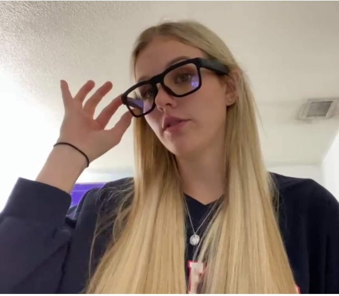 Oho Sunshine 128GB Wifi Camera Glasses,Streaming Video & Photo from Glasses to App by Ultra Full HD Camera - Brown 32G 1080P image number 3