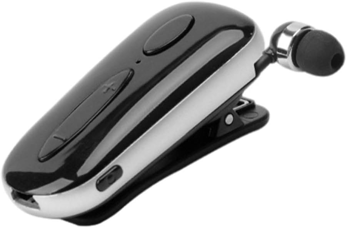 Mikinona Wireless Retractable Clip-On Wireless Earbuds for Sports with Mic Professional Workout Headphones Black Dc5V image number 4