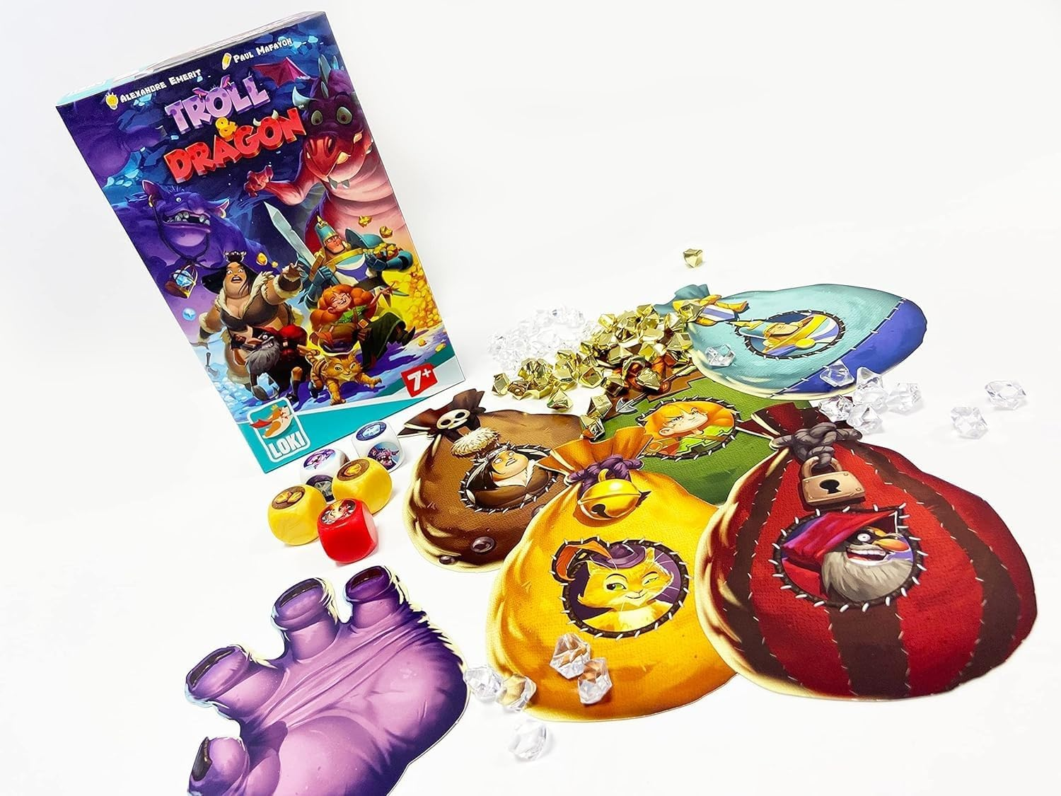 Iello Troll and Dragon Board Game image number 4