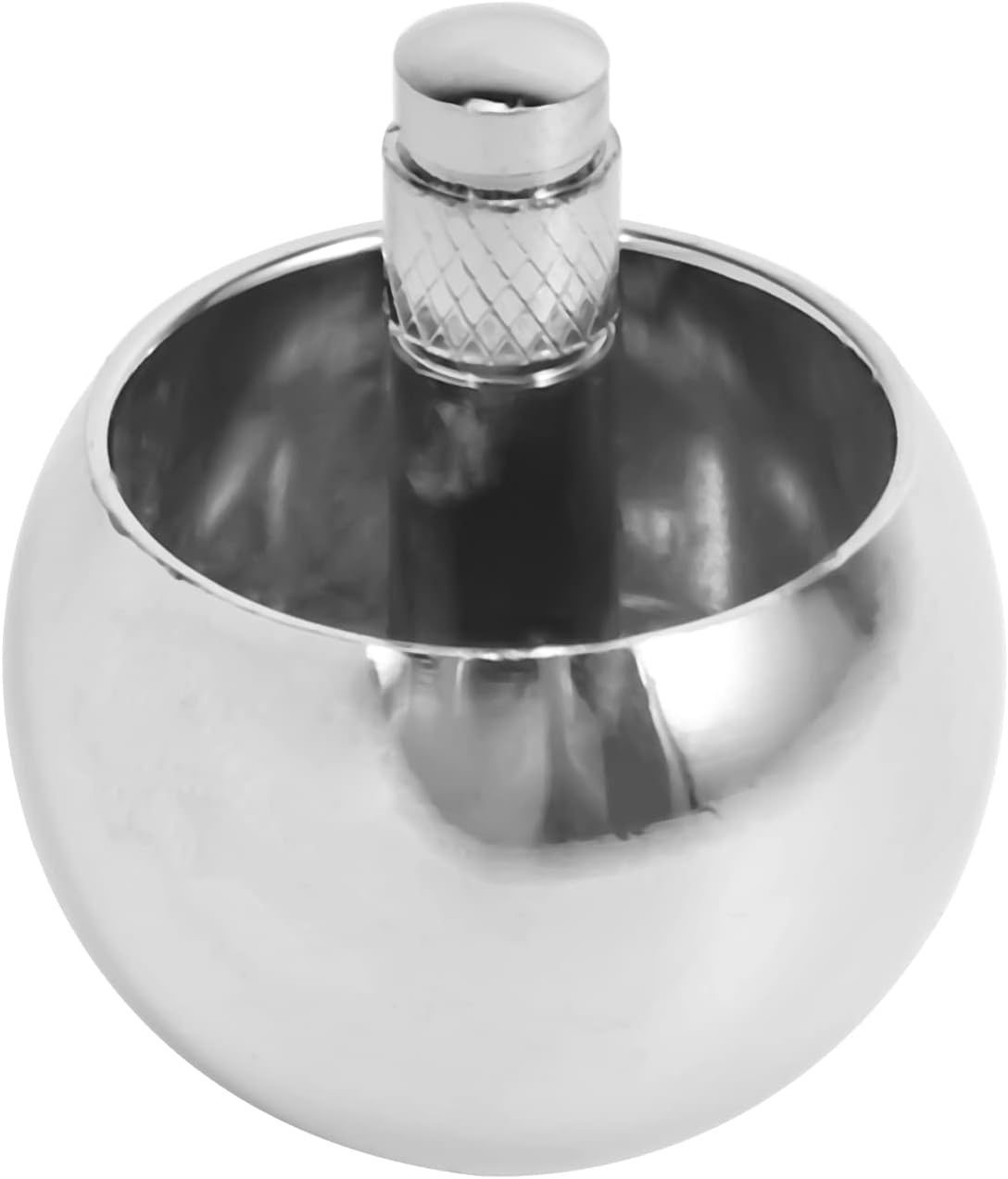 Gyorwst Tippe Top Metal Flip over Top Stainless Steel Top Amazing Toy, Silver image number 2