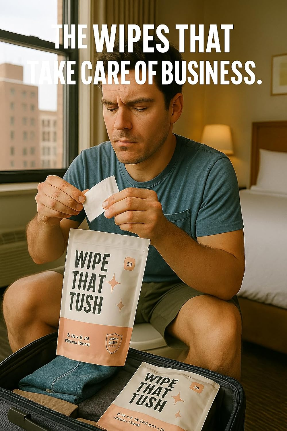 Wet Wipes, Multi-Purpose Cleaning Wipes 1 Packs, 30 per Pack,Portable Hygiene Wipes for Trave image number 4