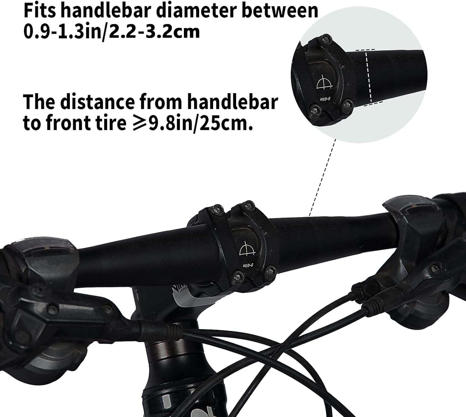 Cozioz Quick Release Bike Basket &ndash; Removable Handlebar Front Basket for Small Pets, Cats, and Dogs, Detachable Cycling Picnic Bag for Commuting, Shopping, and Camping image number 3