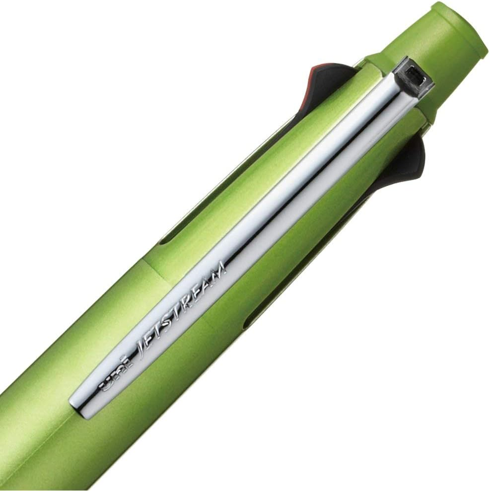 Uni JETSTREAM 4&1 Red, Green, Blue, and Black 0.7Mm Ballpoint Multi Pen and 0.5Mm Mechanical Pencil (Green) image number 1