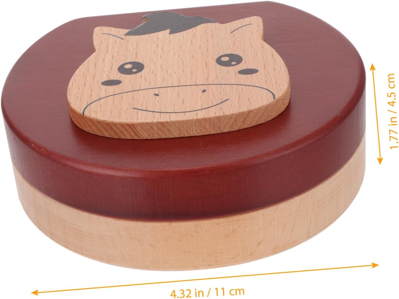 Wooden Tooth Keepsake Box First Tooth Holder with Tweezers and Fetal Hair Storage Memory Organizer for Boys image number 4