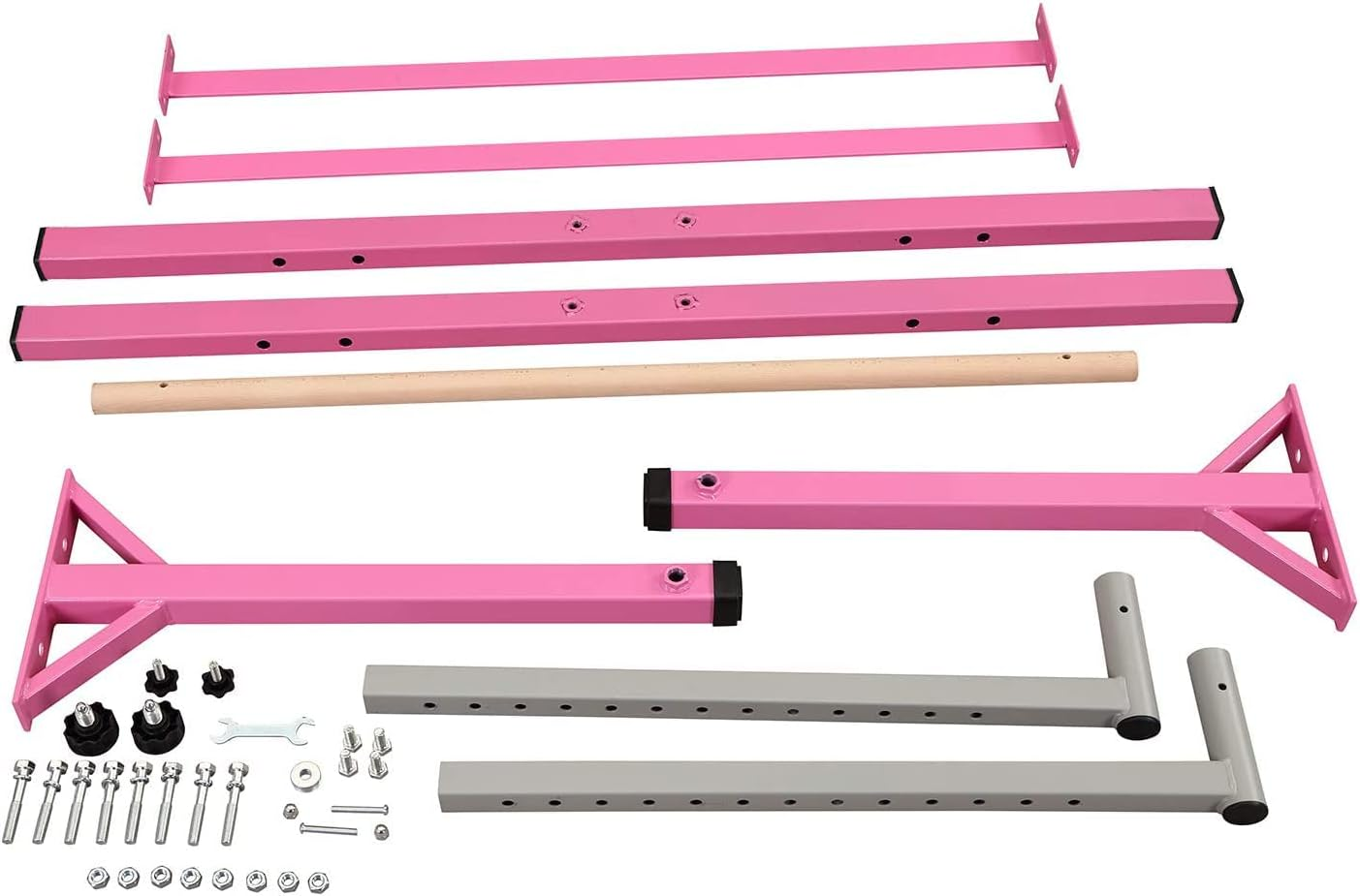 Gymnastic Bar Kids Horizontal Bar Gymnast High Bars Home Gym Equipment Beech Wood