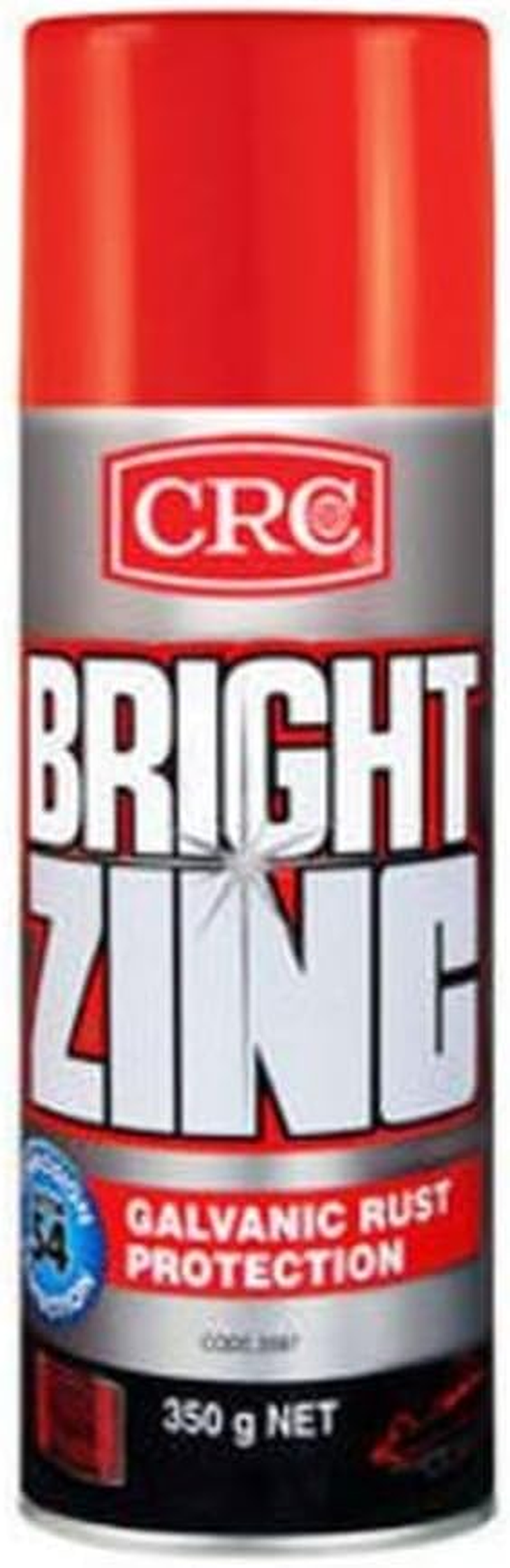 CRC Brite Zinc Galvanic Rust Protection Spray, 350 G image number 1
