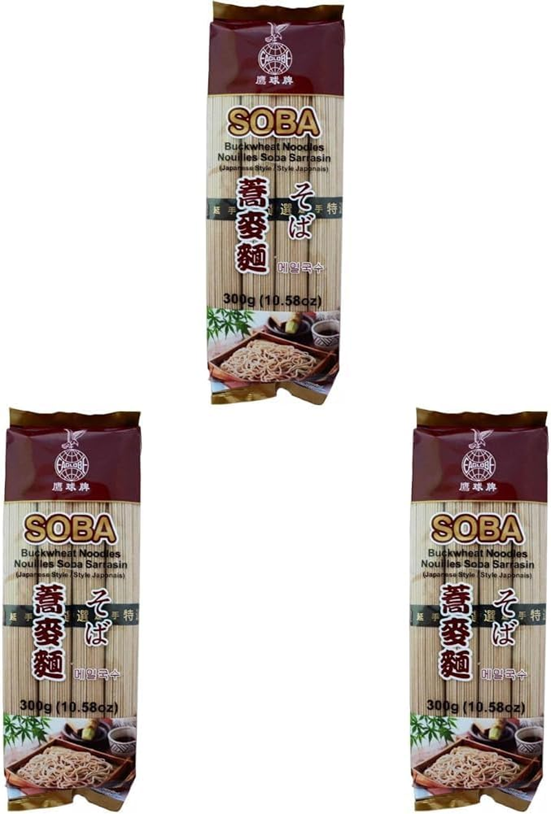 Eaglobe Soba Buckwheat Noodle 300G image number 2