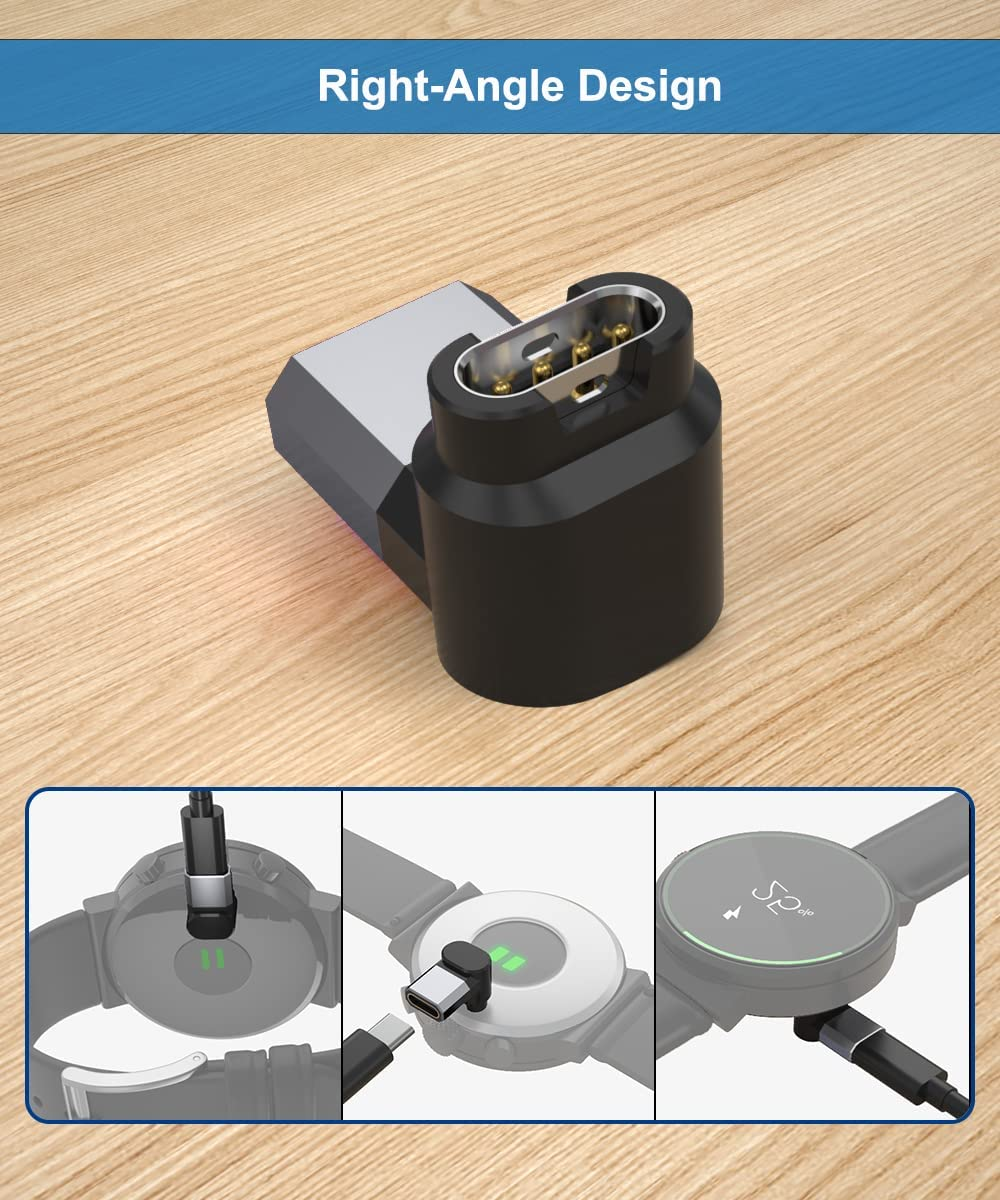 Itramax USB C Charger Adapter for Garmin Watch 4Pack,Type C Charging Cable Converter for Garmin Fenix 8 7 7S 7X 6 E Pro Solar,Forerunner 970 570 965 265 955 165,Instinct,Venu 3S,Vivoactive,Epix,Tactix image number 3