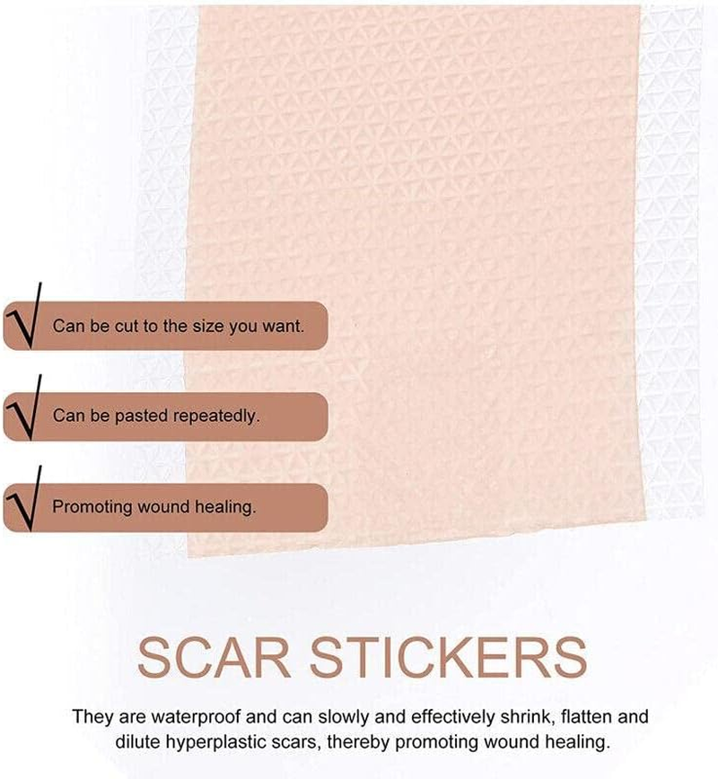 Silicone Gel Tape Scar Removal Self-Adhesive Efficient Scar Removal Patch Tapes image number 2