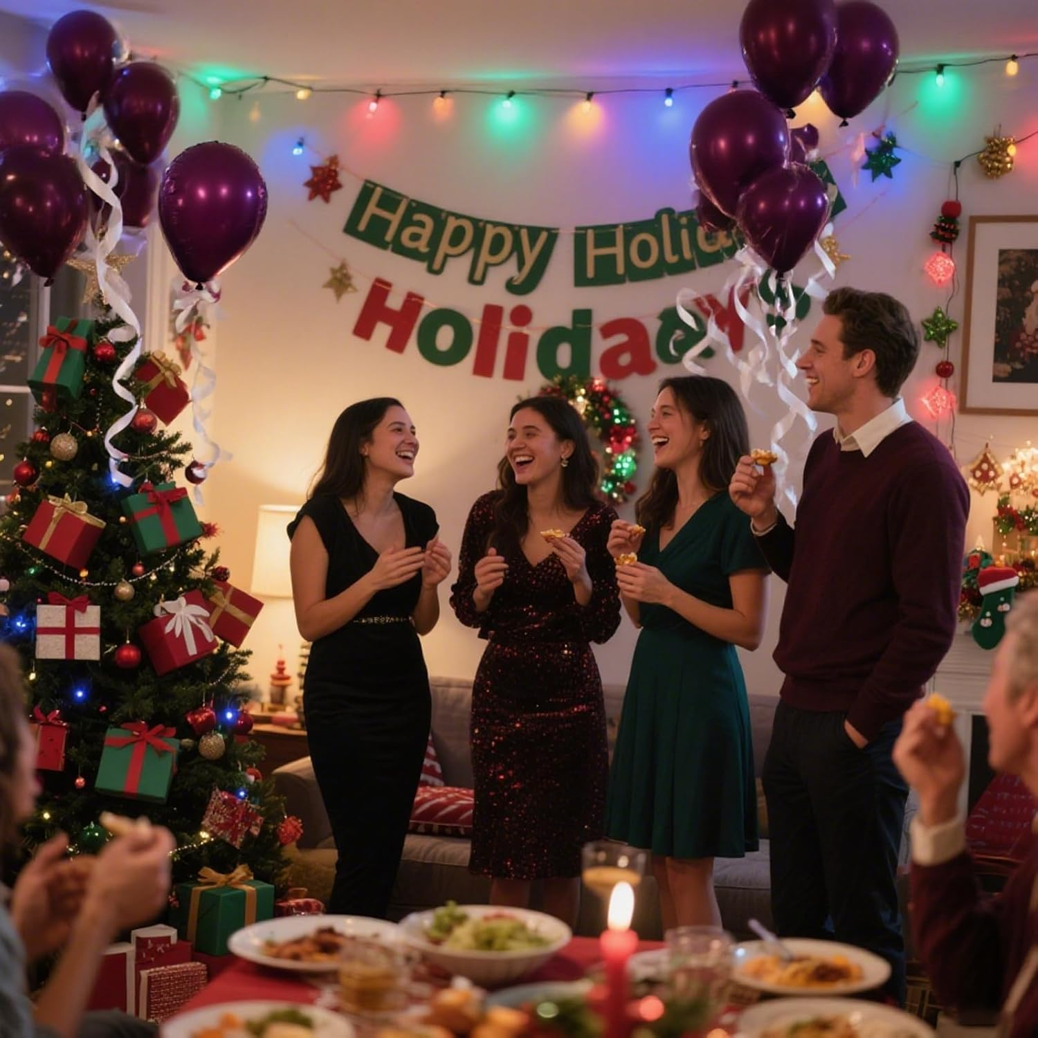 Burgundy Latex Balloons, Set of 100, 10 Inches (Helium or Air Use) Maroon Thickened Balloons Thanksgiving Valentines Day Wedding Engagement Christmas Birthday Party Decorations Red image number 5