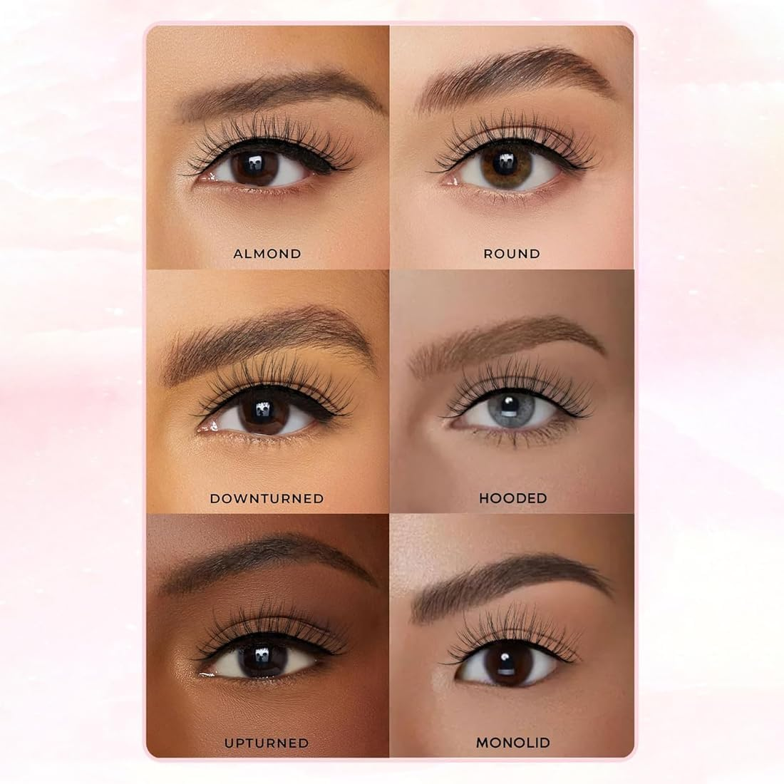 10 Pairs of Natural Eyelashes, Wispy Lashes, 3D Clear Band False Eyelashes, Natural Fake Lashes, Natural 3D Short Eyelashes, Handmade Transparent Handle, Artificial Eyelashes for Daily Make-Up image number 3