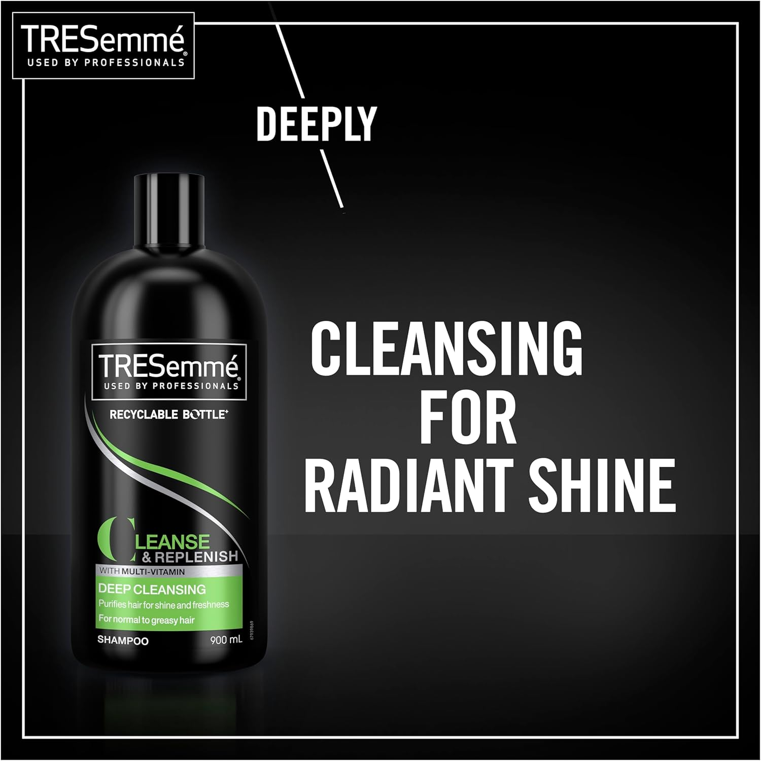 Tresemm&eacute; Replenish & Cleanse Shampoo with Vitamin C, Fresh, 900 Ml, Pack of 1 image number 6