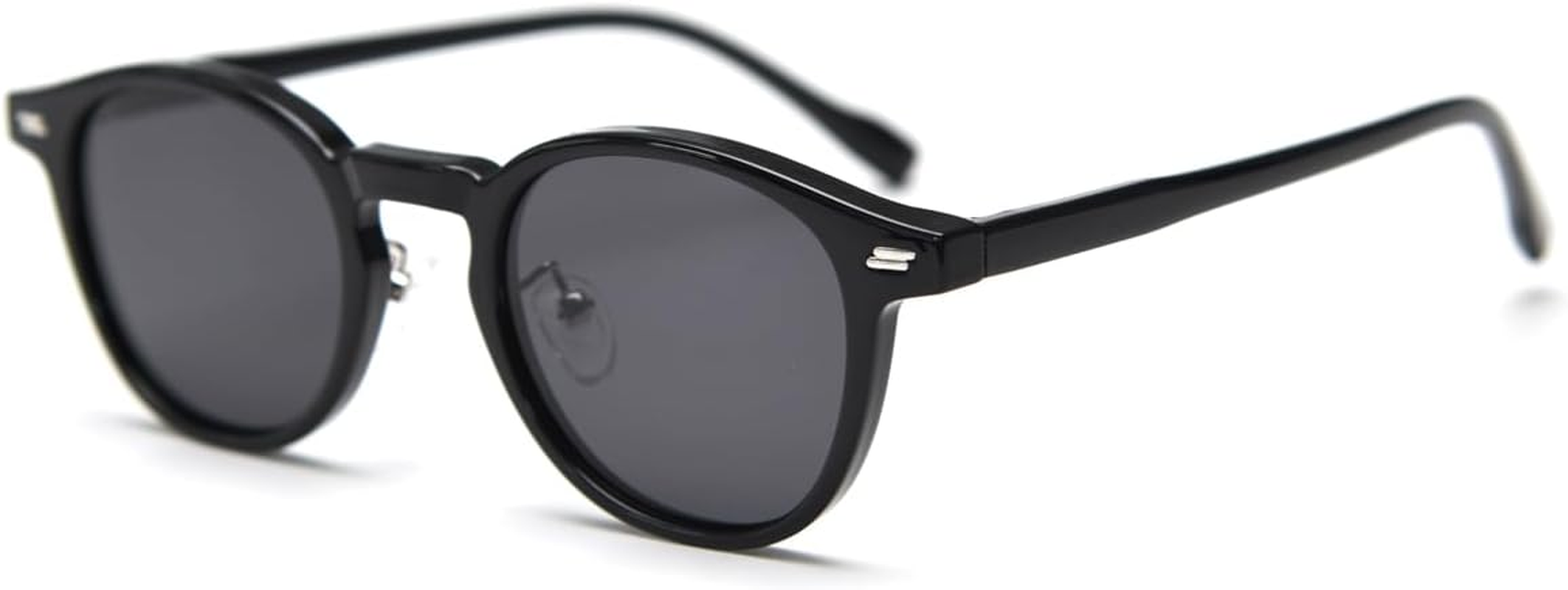 Retro Polarised Sunglasses TR90 Ultra Light Vintage Sunglasses Women'S Fashion Squaure Eyewear