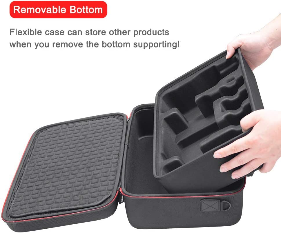 RLSOCO Case for DJI Mavic 2 Pro/Air 2S/2 & DJI RC Pro- Fits Mavic 2 & Air 2S Accessories -For DJI RC Pro/Smart Controller/Stock Controller